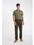 Regular Fit Normal Kesim Pantolon Düz Paça Cepli Basic Düz D1049AX24WN 2
