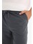Slim Fit Dar Kesim Cepli Basic Düz Bermuda Şort W1105AZ24SM 6