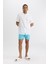 File Astarlı Kısa Boy Deniz Şortu N0131AZ24HS 1