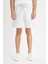 Slim Fit Dar Kesim Dar Paça Şort W7965AZ24HS 4