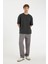 %100 Pamuk Yazlık Jogger Pantolon Wide Leg Bol Rahat Kesim Paraşüt Beli Bağcıklı Geniş Bol Paça C9159AX24AU 2