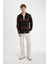 %100 Pamuk Yazlık Jogger Pantolon Wide Leg Bol Rahat Kesim Paraşüt Beli Bağcıklı Geniş Bol Paça C9159AX24AU 2