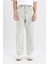%100 Pamuk Baggy Fit Geniş Kalıp Normal Bel Geniş Paça Jean Pantolon D6468AX24AU 4