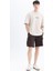 Regular Fit Kargo Cepli Basic Düz Bermuda Şort D0476AX24SM 2