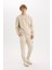 Regular Fit Jogger Eşofman Altı Basic Düz Kargo Cepli Lastikli Paça D5252AX25SP 2