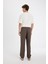 %100 Pamuk Yazlık Jogger Pantolon Wide Leg Bol Rahat Kesim Paraşüt Beli Bağcıklı Geniş Bol Paça C9159AX24AU 7