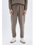 Regular Fit Eşofman Altı Cepli Beli Bağcıklı Lastikli Paça B6155AX24AU 3