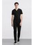 Regular Gabardin Jogger Pantolon Kargo Cepli Beli Paçası Lastikli C9163AX25SP 1