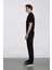 Regular Gabardin Jogger Pantolon Kargo Cepli Beli Paçası Lastikli C9163AX25SP 4