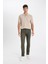 Pantolon Slim Fit Dar Kesim Cepli Dar Paça C9436AX24AU 4