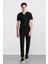 Kumaş Pantolon Tailored Regular Fit Basic Düz Cepli Düz Paça D3707AX24AU 1