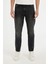 %100 Pamuk 90's Slim Fit Dar Kalıp Yüksek Bel Dar Paça Siyah Jean Pantolon D6612AX24AU 4