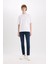 Carlo Skinny Fit Ekstra Dar Kalıp Normal Bel Ekstra Dar Paça Jean Pantolon B3620AX25SP 3