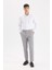 Tailored Fit Normal Kesim Düz Paça Her Yöne Esneyen Yazlık Kumaş Pantolon C7508AX25SP 1
