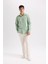 Regular Fit Normal Kesim Yazlık Düz Paça Chino Kanvas Pantolon D7349AX25SP 6