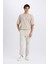 Regular Gabardin Jogger Pantolon Kargo Cepli Beli Paçası Lastikli C9163AX25SP 1