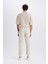 Regular Gabardin Jogger Pantolon Kargo Cepli Beli Paçası Lastikli C9163AX25SP 6