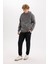 Regular Fit Eşofman Altı Cepli Basic Düz Beli Bağcıklı Lastikli Paça D4416AX25SP 2