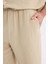 %100 Pamuk Relax Fit Müslin Cepli Basic Düz Bermuda Şort C7589AX25SM 5