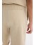 %100 Pamuk Relax Fit Müslin Cepli Basic Düz Bermuda Şort C7589AX25SM 6