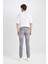 Pedro Slim Fit Dar Kalıp Normal Bel Dar Paça Jean Pantolon D1828AX24AU 6