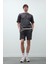 Regular Fit Düz Paça Cepli Basic Düz Şort B8792AX25SM 1