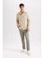 Yazlık Gabardin Chino Kanvas Pantolon Slim Fit Dar Kesim Dar Paça Cepli B2089AX25SP 5