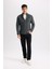 Yazlık Gabardin Chino Kanvas Pantolon Slim Fit Dar Kesim Dar Paça Cepli B2089AX25SP 1