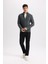 Yazlık Gabardin Chino Kanvas Pantolon Slim Fit Dar Kesim Dar Paça Cepli B2089AX25SP 3