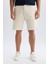 %100 Pamuk Regular Fit Gabardin Bermuda Şort C7684AX25SP 5