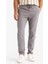 %100 Pamuk Relax Fit Rahat Kesim Yazlık Müslin Kısa Paça Pamuklu Jogger Pantolon D6260AX25SP 4