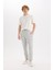 Regular Fit Eşofman Altı Cepli Basic Düz Beli Bağcıklı Lastikli Paça D4416AX25SP 2