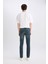 Pedro Slim Fit Esnek Yumuşak Kumaş Dar Kalıp Normal Bel Dar Paça Jean Pantolon C5682AX25SP 6