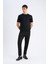 Jogger Pantolon Esnek Basic Düz Beli Bağcıklı Cepli Düz Paça C6022AX25SP 1