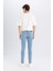 Pedro Slim Fit Dar Kalıp Normal Bel Dar Paça Jean Pantolon D1832AX24AU 6