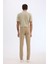 Yazlık Gabardin Chino Kanvas Pantolon Slim Fit Dar Kesim Dar Paça Cepli B2089AX25SP 6
