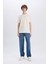 %100 Pamuk Baggy Fit Geniş Kalıp Normal Bel Geniş Paça Soluk Efektli Jean Pantolon D7318AX25SP 1