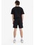 Slim Fit Dar Kesim Dar Paça Basic Düz Şort B8674AX25SP 6