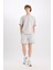Slim Fit Dar Kesim Dar Paça Basic Düz Şort B8674AX25SP 1
