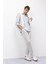 Jogger Pantolon Esnek Basic Düz Beli Bağcıklı Cepli Düz Paça C6022AX25SP 1