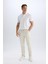 Jogger Pantolon Esnek Basic Düz Beli Bağcıklı Cepli Düz Paça C6022AX25SP 1