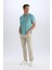 Slim Fit Dar Kesim Dar Paça Chino Kanvas Pantolon C2401AX25SP 3