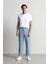 %100 Pamuk 90's Slim Fit Dar Kalıp Yüksek Bel Dar Paça Jean Pantolon D6685AX25SP 1