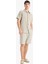 %100 Pamuk Relax Fit Cepli Keten Görünümlü Bermuda Şort C7381AX25SM 3