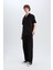 Bol Rahat Kesim Wide Leg Yazlık Keten Pantolon C2727AX25SP 3
