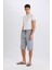 Long Fit Uzun Deniz Şortu B7298AX25HS 3