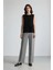 Afra x Defacto Straight Fit Kışlık Pantolon Yüksek Bel Düz PAÇA E8470AX25SM 4