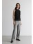 Afra x Defacto Straight Fit Kışlık Pantolon Yüksek Bel Düz PAÇA E8470AX25SM 5