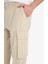 %100 Pamuk Wide Leg Bol Rahat Kesim Kargo Cepli Keten Görünümlü Yazlık Pantolon B9407AX25SP 5