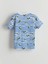 Lcw Kids Beyaz Dinozor Baskılı Erkek Çocuk Şortlu Pijama Takımı 4